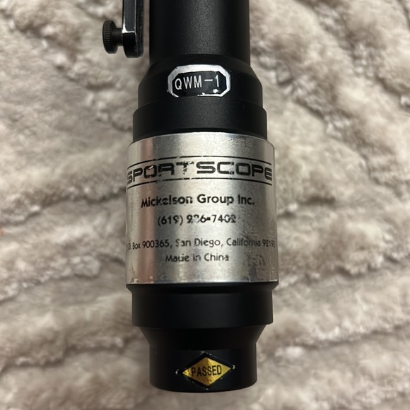 Bell Atlantic Mickelson Sport Scope retractable periscope golf course magnify - Picture 7 of 10